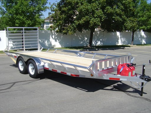 Tandem Axle Angle Side Trailer