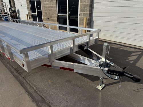 Triple Axel Rear Gate Trailer