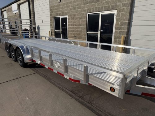 Triple Axel Rear Gate Trailer
