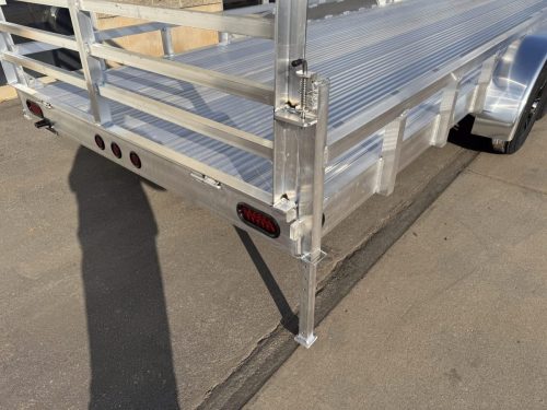 Triple Axel Rear Gate Trailer