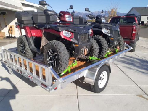 aluminum trailer for atvs